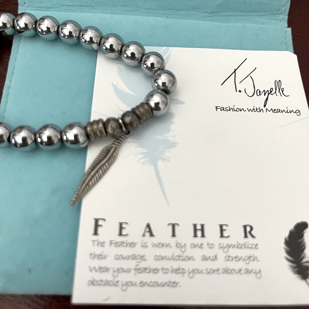 TJazelle Feather Bracelet